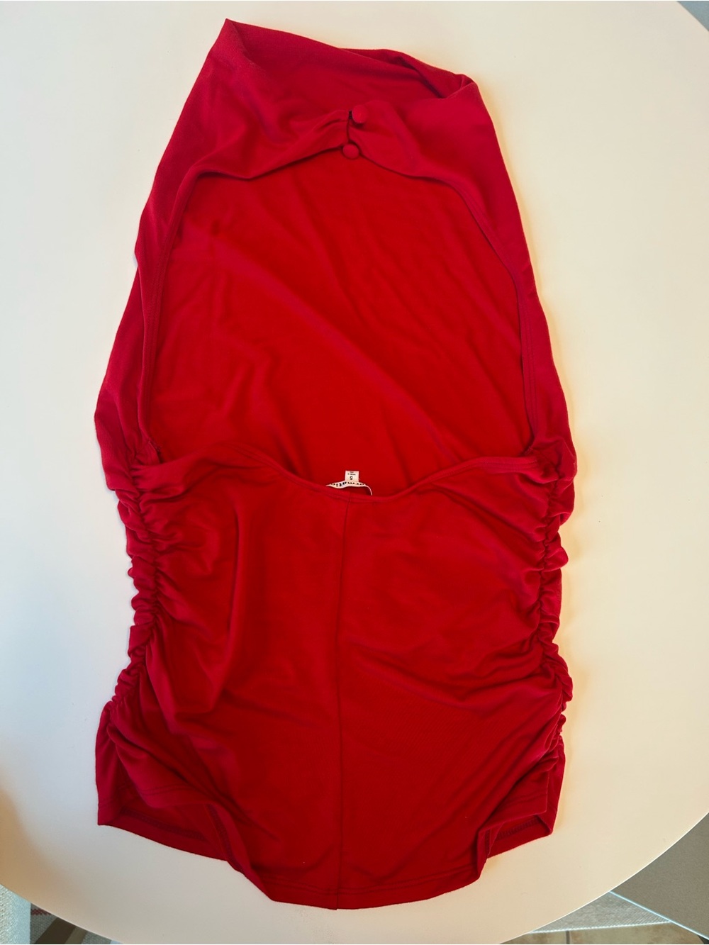 Reformation Red Halter Top - Picture 2 of 6